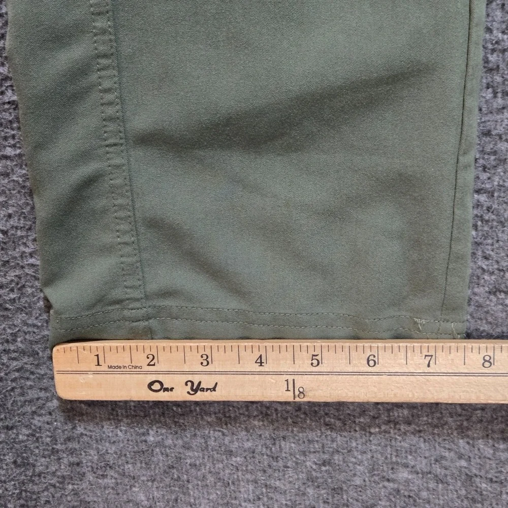 Figs Scrub Pants Mens M Tall Dark Moss Green Axim Cargo Straight Leg Classic Fit